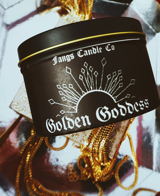 Golden Goddess Candle